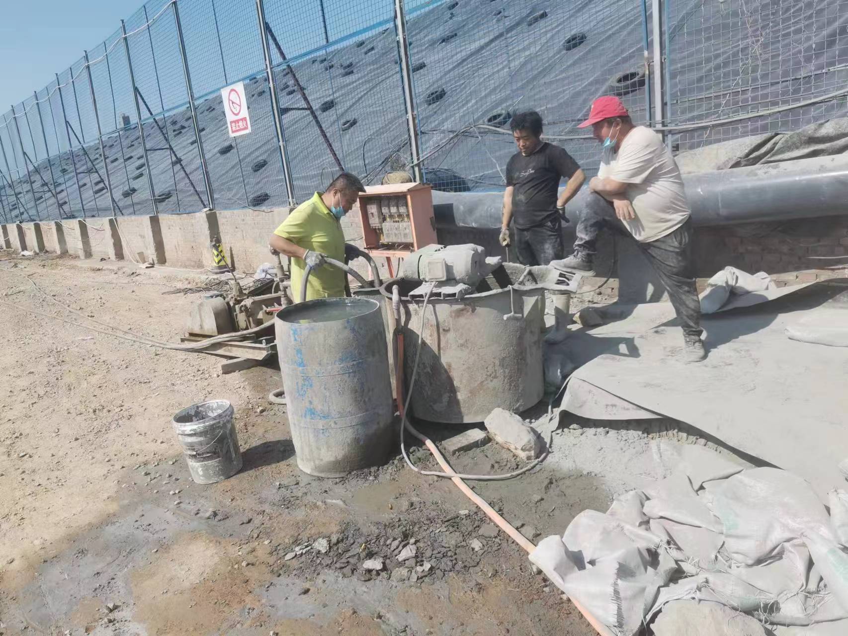 九真镇袖阀管注浆